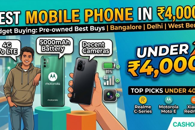 Budget Buying: The Best Mobile Phone in 4000 Rupees Available Now