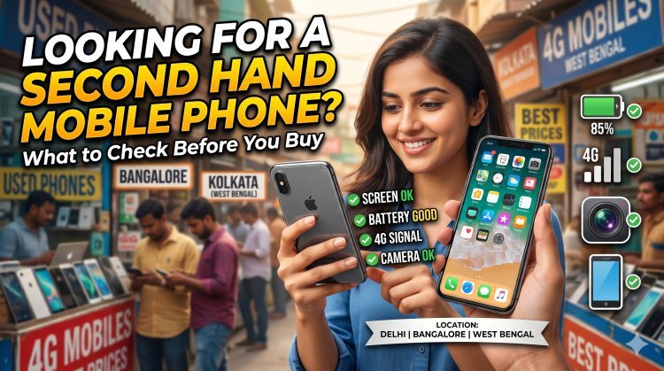 Looking for a Mobile Phone Second Hand? What to Check Before You Buy