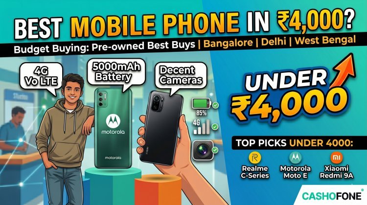 Budget Buying: The Best Mobile Phone in 4000 Rupees Available Now